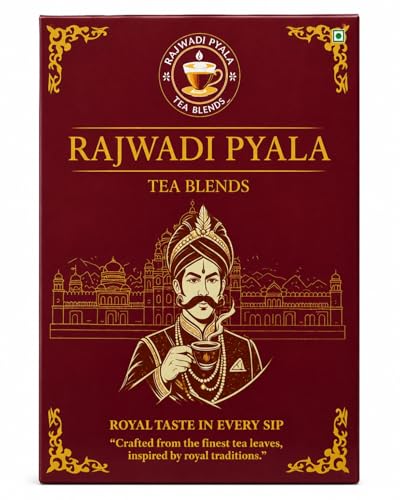 Image of Rajwadi Pyala Tea Blends Premium | Desh Ki Chai | Unique Blend Crafted For Chai Lovers Across India | Black Tea | 250 g