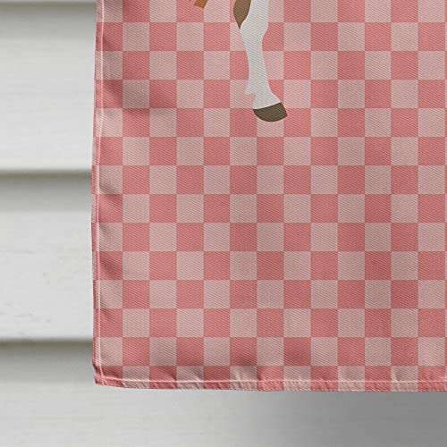 Drapeau âne miniature de maison grand format imprimé rose multicolore - 5