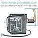 Vive Precision Blood Pressure Monitor - Upper Arm High Heart Rate Digital Sphygmomanometer BP Cuff Machine - Automatic Accurate Home Use BPM System for Hypertension- Pregnancy Must Have
