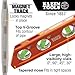 Klein Tools 935AB4V Level, 6-Inch Magnetic Torpedo and Conduit Level with 0/30/45/90 Degree Vials, V-Groove and Magnet Track, High Visibility Orange
