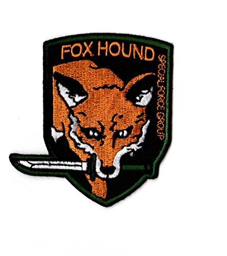 Metal Gear FOXHOUND Iron on Patch from ZanzibarLand