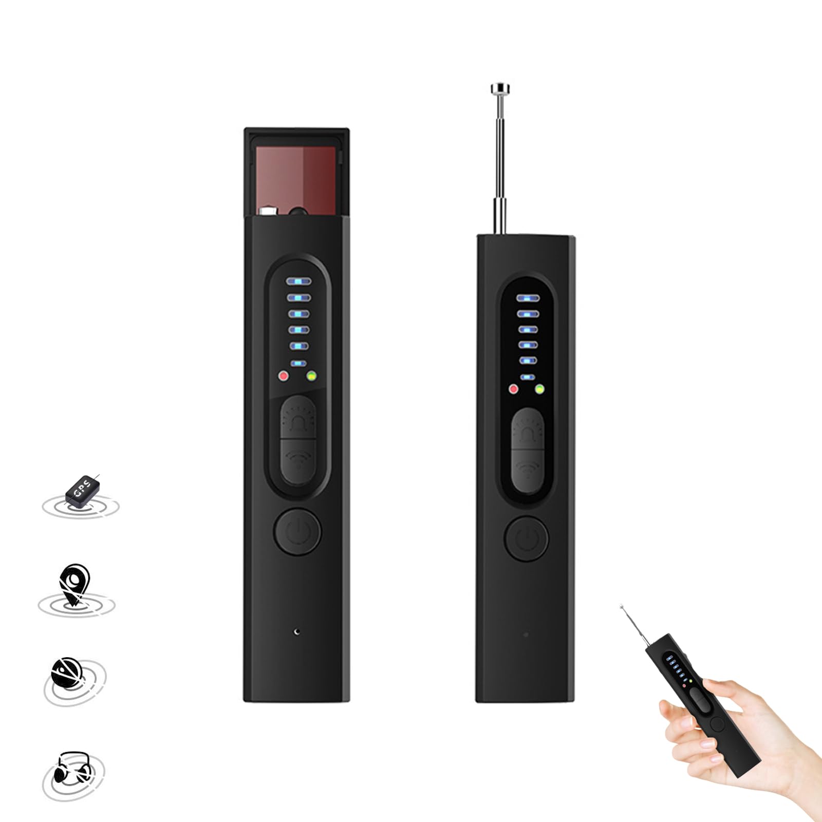 Femfun Hypefinity Hidden Camera, Hypefinity Hidden Camera Detector, Upgraded Wireless Hidden Camera Detector, 5 Levels Sensitivity 4 Modes, for Travel