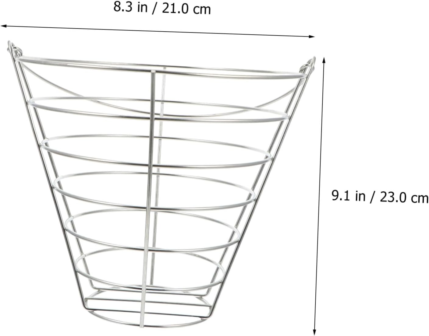 ABOOFAN Metal Golf Ball Basket with Handle Capacity Heavy Duty Storage Container for Driving Ranges Golf Courses Clubs Outdoor Use Lightweight and Portable Design image 2