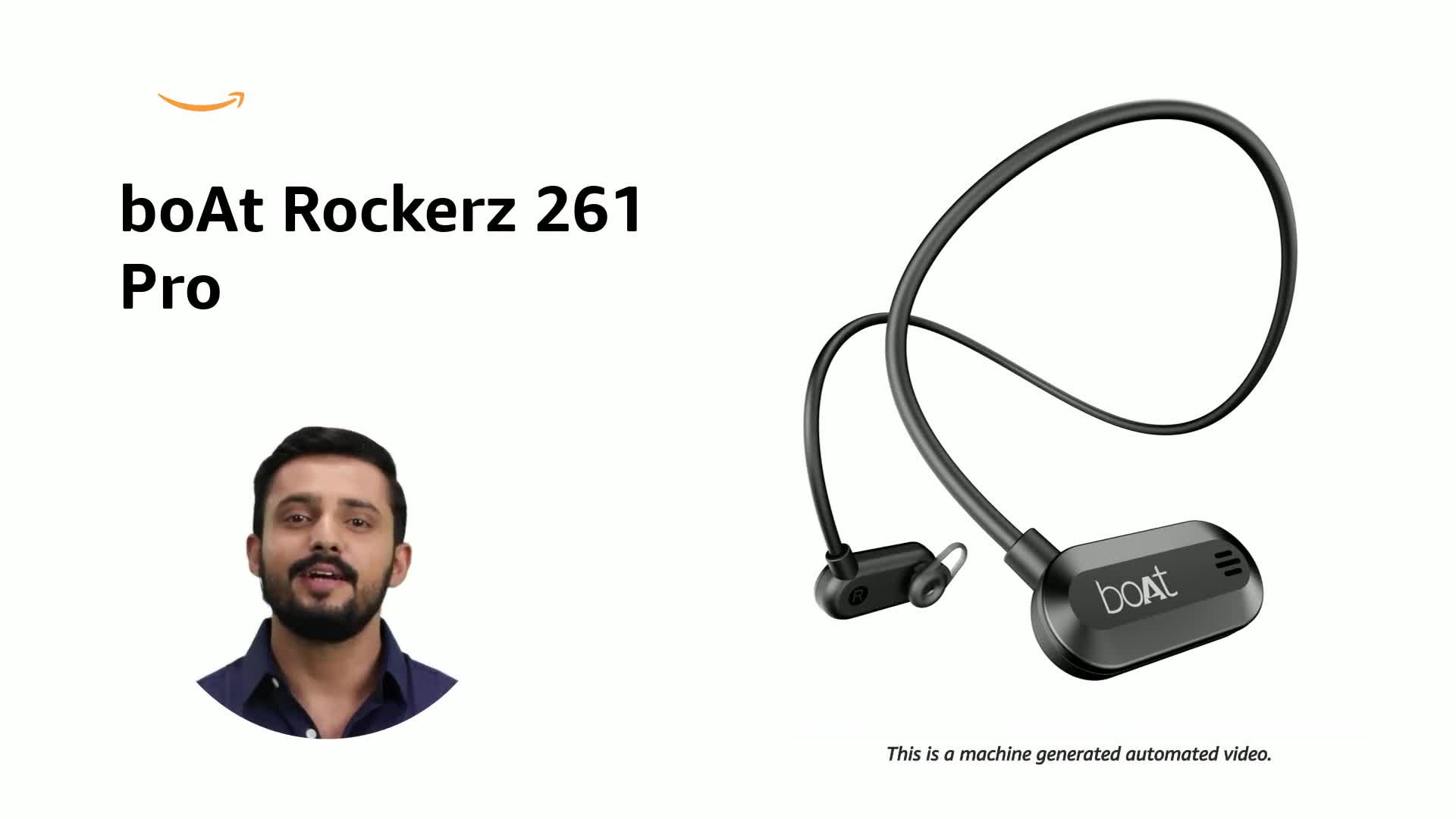 boAt Rockerz 261 Pro in-Ear Neckband(Ink Black) : Amazon.in