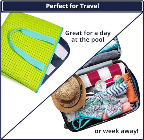 Image of Aqua 4-in-1 Monterey Hammock Pool Float & Water Hammock, Multi-Purpose, Inflatable Pool Floats for Adults, Patented Thick, Non-Stick PVC Material, One Navy & One Burgundy /White Stripe, 2-Pack