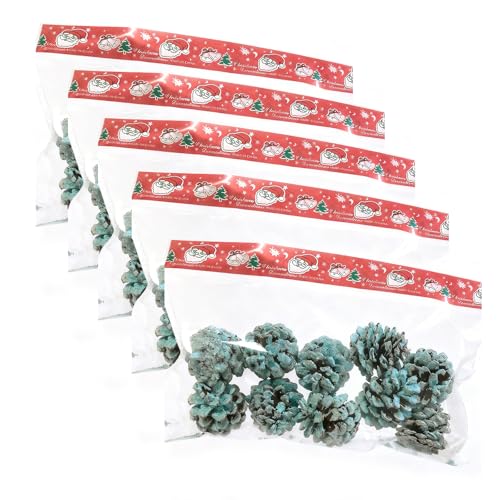 Image of 50PCS Color Changing Pine Cones for Fire, Color-Changing Fireplace Pine Cones, Colored Pinecones for Fire