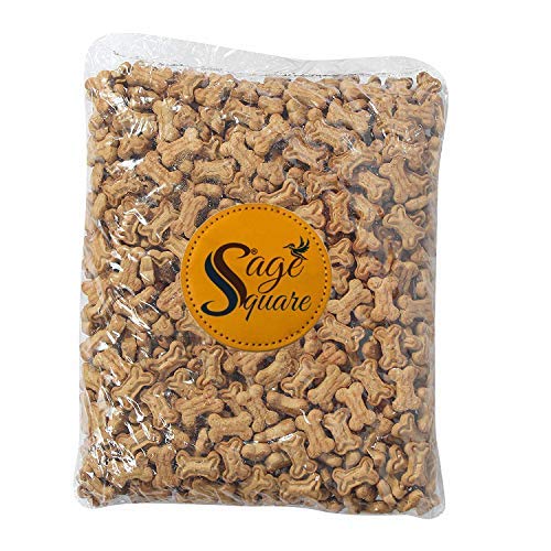 Sage Square Freshly Oven Baked Crunchy Real Chicken Dog Biscuits, Cookies Treat for Dogs, Puppy (1.5Kg) (B08CZSSJ4S) Amazon Price History, Amazon Price Tracker