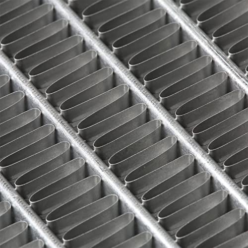 Image of DNA Motoring RA-SBC55-3 3-Row Full Aluminum Radiator Compatible with 55-57 Bel-Air /Nomad /Del Ray 4.3L /4.6L V8 MT