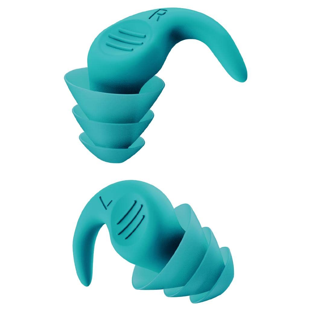 EXPORA Noise Reduction Ear Plugs Silicone Sound Blocking for Sleep Snoring Swimming Blue-picture-30