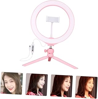 WOFASHPURET 1 Set photography fill light makeup ring light live ring light ring light phone holder tripod fill light video photography ring light ring light for phone abs live light Dimmable