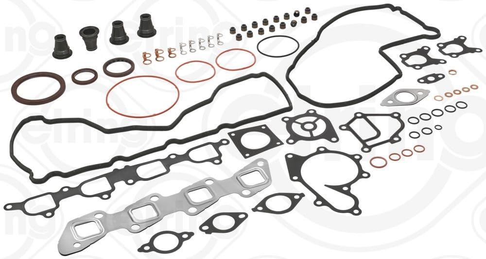 ELRING 518.670 Kit guarnizioni motore senza guarnizione testata con guarnizione tenuta stelo valvola con paraolio-albero a gomiti