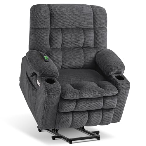 Image of MCombo Dual Motor Power Lift Recliner Chair for Elderly R7894 (Small-Wide)