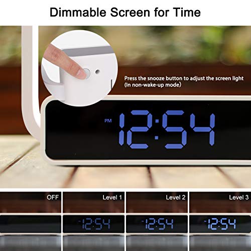 WILIT Lampada da Comodino, Lampada da Tavolo Led