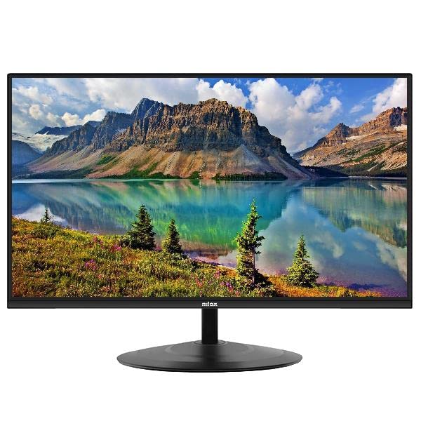 Nilox NXMMIPS240005 Monitor 24 Pollici Full HD, Monitor da Computer LED-IPS, Tempo di Risposta 1ms e Luminosità 300 cd/m2, Porte HDMI-VGA-TYPE C, Protezione degli Occhi Low Blue Light