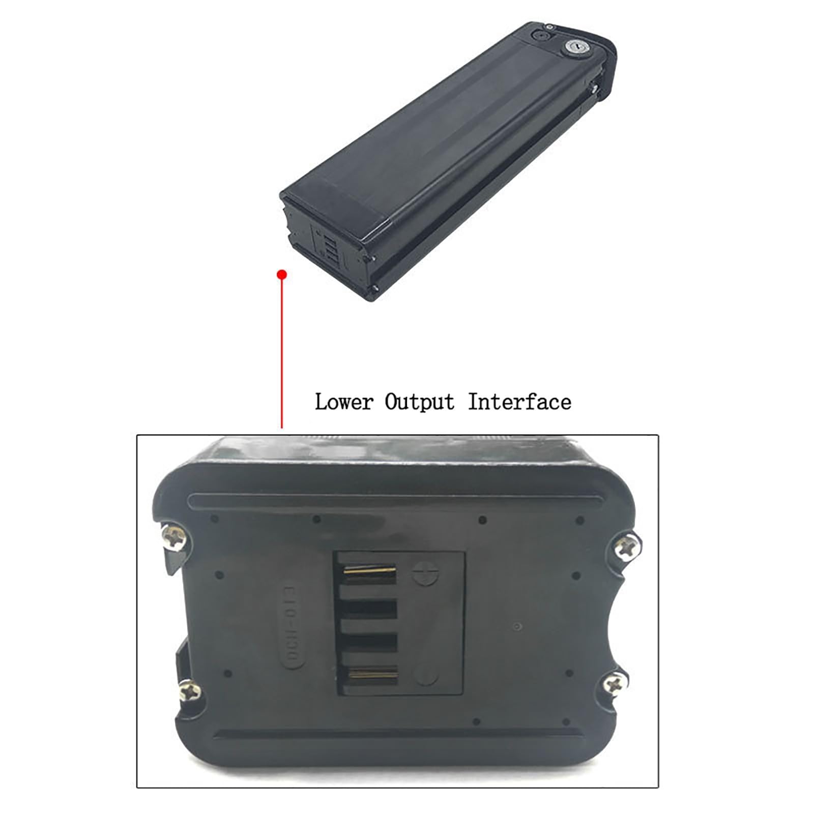 Batteria per bici elettrica 48V 8AH/10AH/12.5AH/15AH/20AH per moto/scooter elettrici,custodia in alluminio con caricabatterie da 54.6V, BMS 48V,8AH