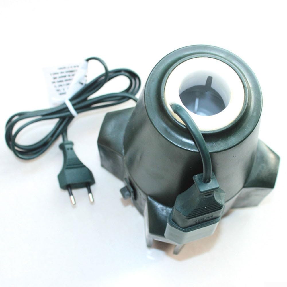 Soporte giratorio eléctrico ajustable para árbol de Navidad, base giratoria eléctrica de rotación de 360 grados, para árboles de vacaciones de 66 cm, rotación de árbol de Navidad (europeo)