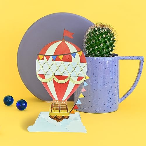 GLOBLELAND 2 set 24 fustelle 3D per Mongolfiera