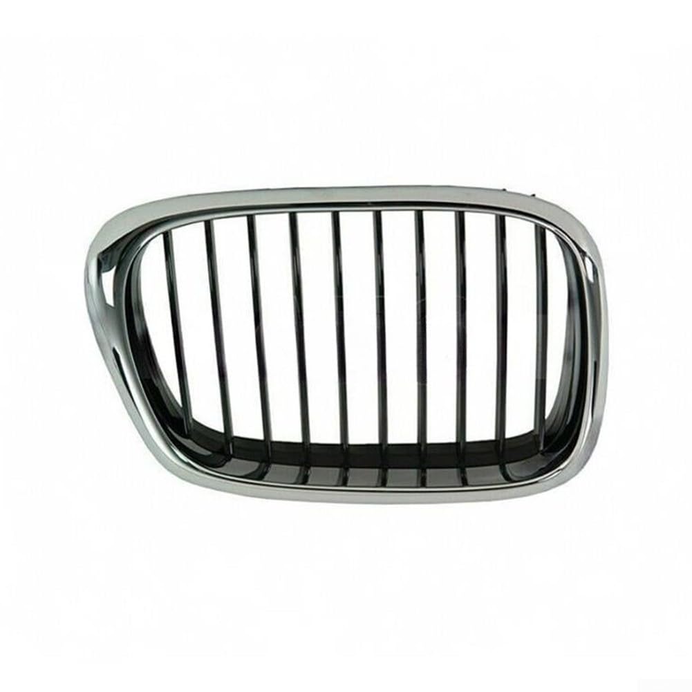 Grille avant chromée noire pour BMW E39 1997–2003, pare-chocs de rechange ABS pour 525i 528i pour 530i 540i M5, grille d'admission d'air de style sport, OEM 51137005837 51137005838 (droite)