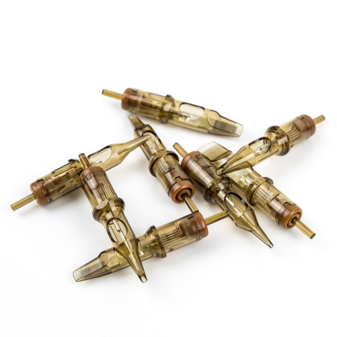 Kwadron Tattoo Cartridge System Flat 0,35 mm 5 FL Long Taper (20)