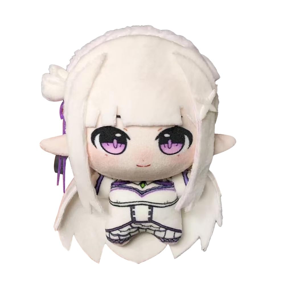 Re:0 Anime Plush Figures Rem/Ram/Emilia/Natsuki Plush Stuffed Doll 10cm