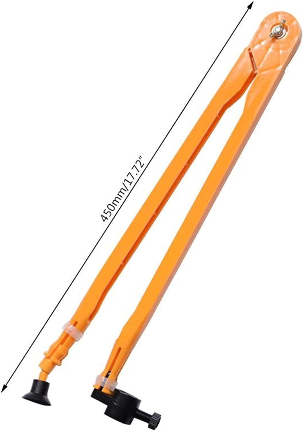 Compasso di Plastica, Compasso da Disegno Professionale per Uso Didattico, Compasso Matematico con Mina per Matita Meccanica, Strumento di Geometria