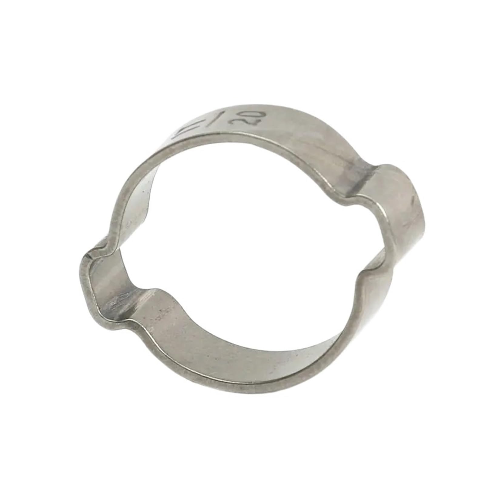 Abrazaderas de doble oreja Abrazaderas de manguera de doble oreja de acero inoxidable, 10 Uds./20 piezas Uds., 3-46mm, Kit de combustible for tubería de agua(37-40mm(10pcs))