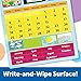 Learning Resources Magnetic Learning Calendar, 51 Magnetic Pieces & Calendar, Measures 12