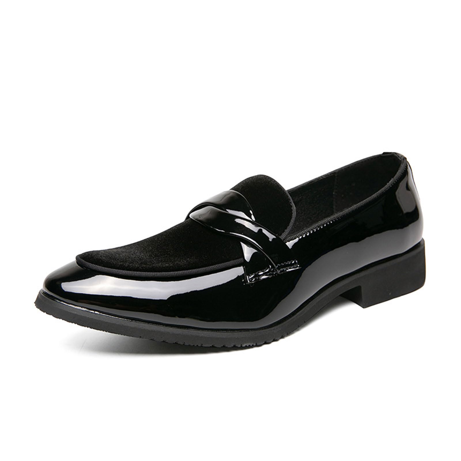 Mocassini Scarpe Eleganti da Uomo in Vernice, Casual E Slip-On, da Sposa E da Lavoro
