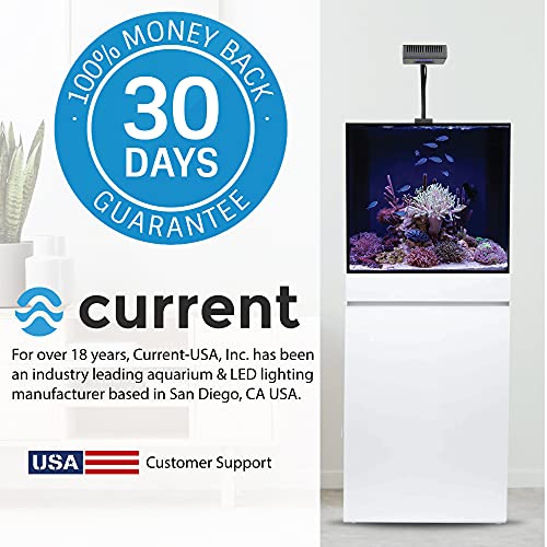CURRENT-USA-Orbit-Marine-IC-LED-Saltwater-Reef-Aquarium-Light-with-Wireless-Lighting-Wave-Pump-Control-Loop-App-Bluetooth