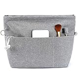 VANCORE Purse Bag Organizer Insert with 13 Pockets, Handbag and Tote Bag Inside Shaper with Zipper (