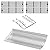 Shengyongh CC65051(4-Pack) 19 3/4" Cast Iron Grates Replacement for Chargriller 2121, 2123, 2222, 2828, 3001, 3008, 3030, 3072, 3232, 3725, 4000, 4001, 4008, 4208, 5050, 5072, 5252, 9020