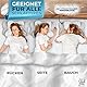 Glückstoff® Orthopädisches Kissen (Zertifiziert für alle Schlaftypen) Kopfkissen Nackenschmerzen aus Memory Foam | Nackenstützkissen Ergonomisches Kopf-Kissen Seitenschläferkissen Weiß