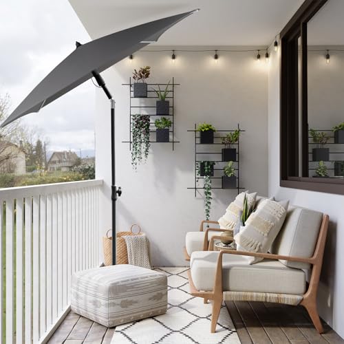 Sombrilla de terraza rectangular con acabados de alta resistencia y tejido protector UPF50+ 5