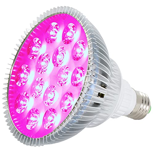 ABI 12W Broad Spectrum LED Grow Light Bulb for Growing and Flowering Indoor Plants