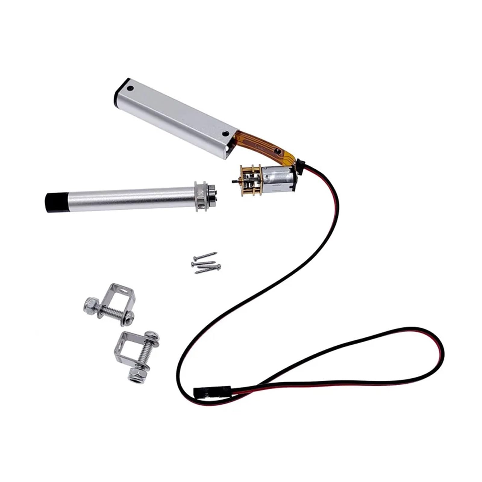 Elektryczny siłownik liniowy 30mm 50mm skoku DC 12V siłownik liniowy silnik 30N/60N/100N/150N sterownik silnika liniowego perfection(12V-50mm-60N)