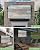Outdoor TV Cover 80 to 85 Inches, Rustic Barn Wood Grain,Rural Style Waterproof and Weatherproof TV Cover with Remote Control Pocket, Flat Screen TV Cover Protector for Outside TV