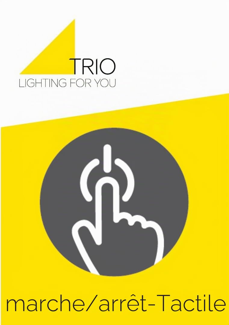 Trio, Lampe de table, Joost II 1xE27, Nickel Mat