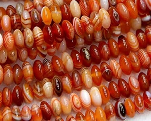 Perles en agate sardonyx pour fabriquer un bracelet bohème en été