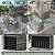 Aoxun 9 Piece Patio Furniture Set with 44” Fire Pit Table, Wicker Outdoor Furniture Set with Storage Box, Patio Sectional Set with Cushions and Waterproof Cover (Grey & Black)