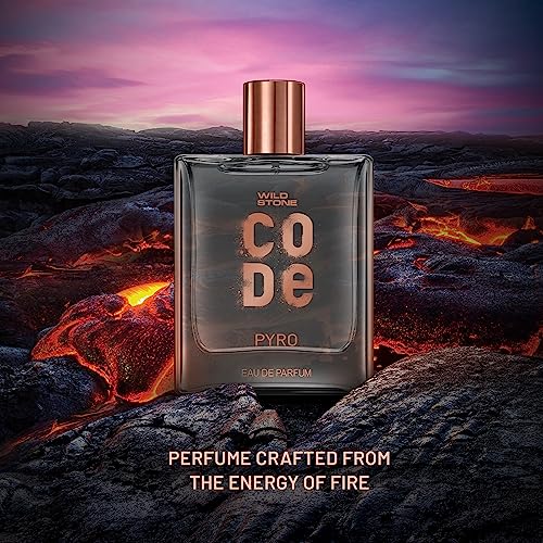 Image of Wild Stone CODE Pyro Eau De Parfum For Men, 8Ml|Bold, Intense & Vibrant Fragrance| Luxury Men Perfume With Long Lasting Aroma Spray.