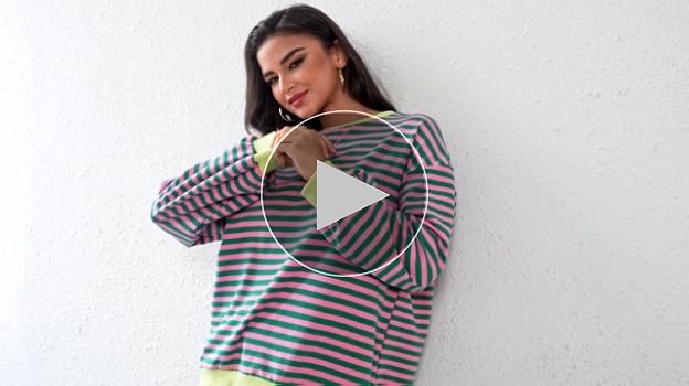 Amazon.com: Ziesexy Striped Shirt Women Oversized Sweatshirt