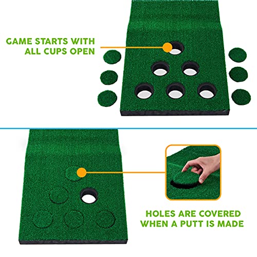 MD Sports Big Sky Putting Green Golf Training Game Set