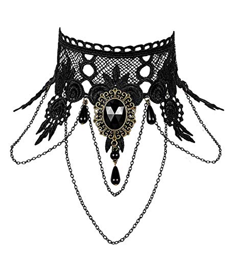 GRACEART Mujeres Gótico Cordón Collar Gargantilla