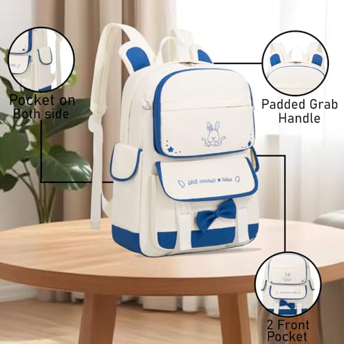Image of Tinttot 30 Litre, Japanese Korean Style Capybara Niche College Students Light weight School bag Women's Travel Backpack