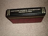 MATTHEW HENRY Bible Commentary MATTHEW to JOHN hardbound B0069SA1BK Book Cover