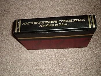 MATTHEW HENRY Bible Commentary MATTHEW to JOHN hardbound