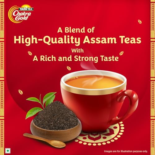 Image of Tata Tea Chakra Gold Premium Dust Tea, 100g