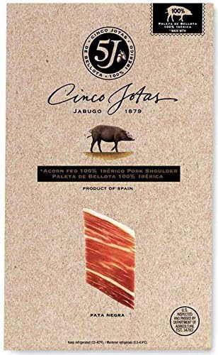 5J: Paleta Iberico De Bellota - Sliced Ham by 5J