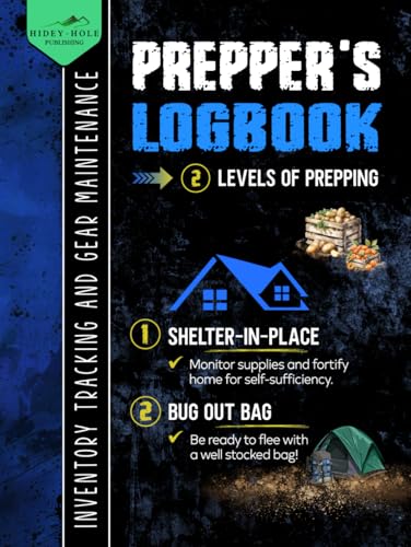 Prepper’s Logbook, Inventory Tracking and Gear Maintenance: A Detailed Notebook