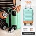Imagen de NUMADA- Maleta de Viaje Cabina 40x25x20cm  Upfly Underseat 16 XXS con Ruedas Desmontables